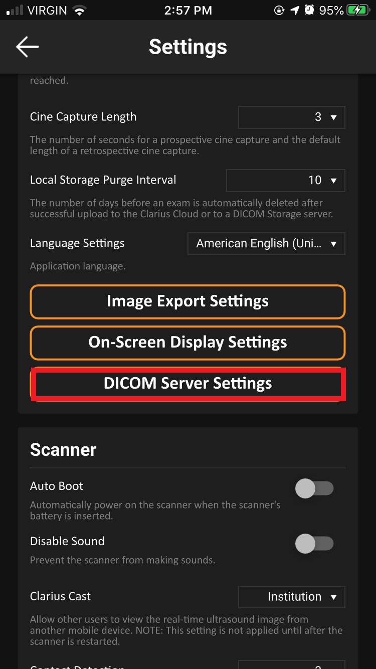 Locating Scanner and Accessory Serial Numbers – Clarius Support